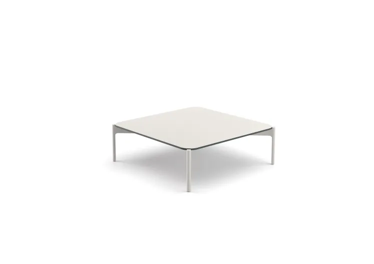 DEDON Set IZON Kaffeetisch 80 x 80 cm, inkl. HPL Tischplatte in lipari 2.0
